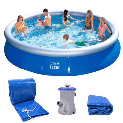 Piscina Inflável 11000l Kit Com Filtro 111100 Belfix 220v