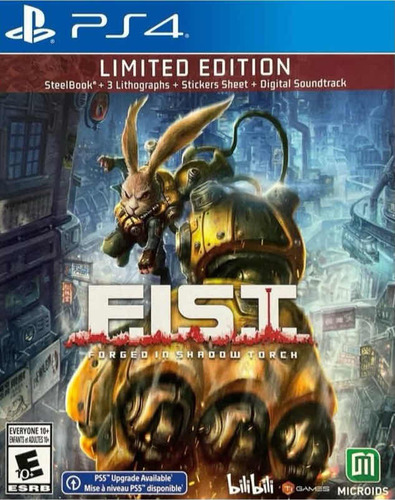 F.i.s.t Forged In Shadow Limited Edition Ps4 Nuevo Sellado//