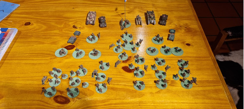 Wargame Ejército Francés 1:72, 7tanques, 113figs. 2 Motos