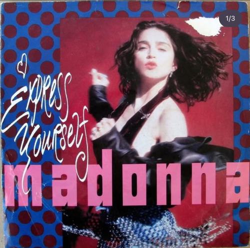 Madonna. Express Yourself. Simple. Vinilo. Made In Germany Estándar (Usado)