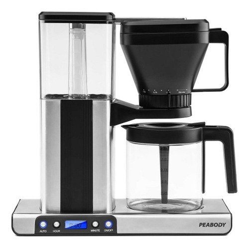 Peabody Pe-mk01 Cafetera De Goteo Digital Mocca Diseño Gris