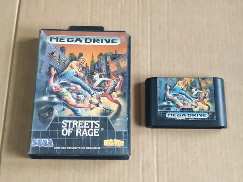 Jeu Streets Of Rage 1 - SEGA Megadrive, Cartouche Seule PAL, Bon état Fonctionnel