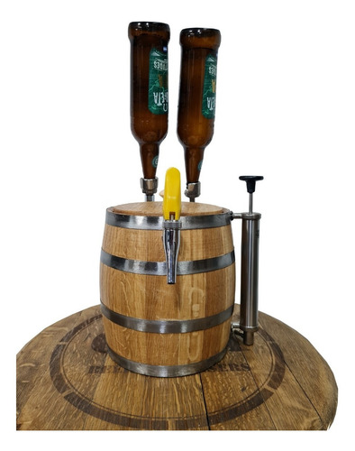 Chopera De Cerveza Tirada Para Dos Botellas Cask Tilcara