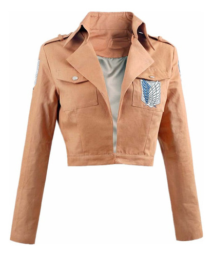 Attack On Titan Shingeki No Kyojin Chaqueta Cosplay Disfraz Para Niña Mujeres