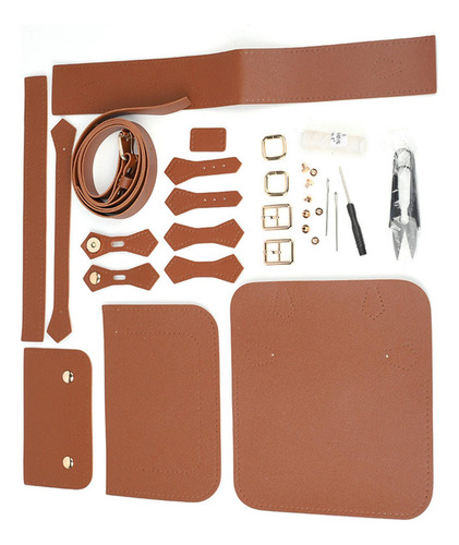 Kit Para Hacer Bolsos De Piel Hechos A Mano Para Marrón