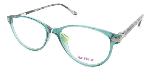 Lentes Marcos Fleur 261 Anteojos Receta Acetato Flex Moda