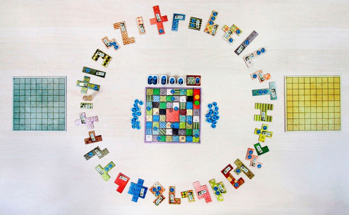 Juego De Mesa De Puzzles Y Estrategia Patchwork Español