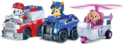  Racers Pack Vehicle Set, Rescue Marshall, Spy Chase, A...