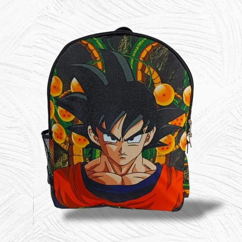 Maleta Generica Goku Dragon Ball Z  Morral Mochila Escolar