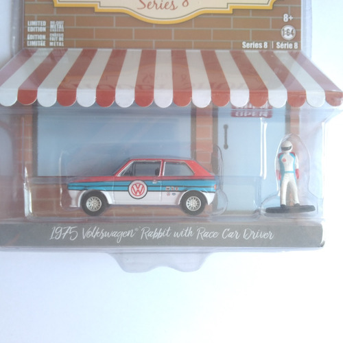 1975 Volkswagen Rabbit Car Driver Greenlight The Hobby Shop