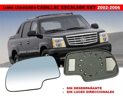 Luna Izquierda S/direccional Cadillac Escalade 2002-2006