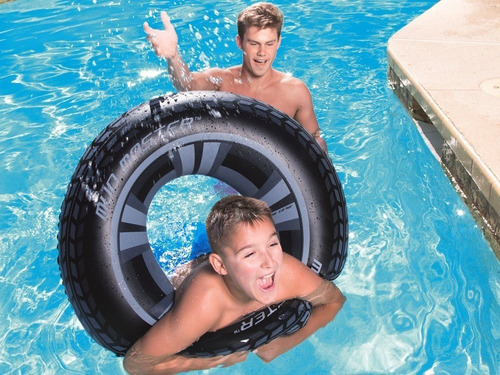 Imagen 3 de 3 de Flotador Inflable Tipo Caucho 91 Cm