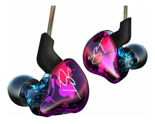 Imagen 4 de 8 de Auriculares In Ear Kz Zst Pro Dual Driver + Estuche Original - Representante Oficial Kz