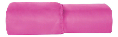 Lençol Avulso Cama Box Solteiro Com Elástico 400 Fios Luxo Cor Pink Desenho Do Tecido Liso