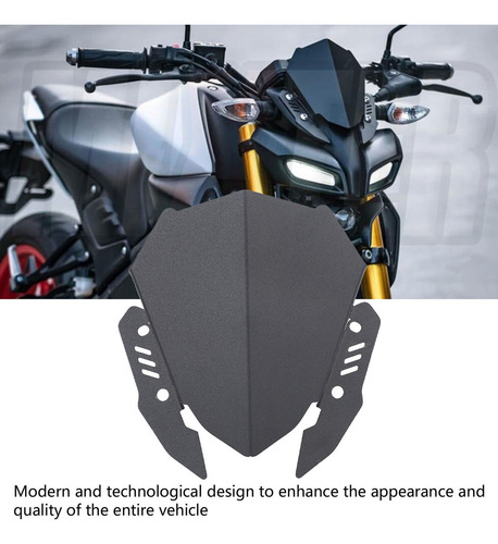 W Deflector De Viento De Parabrisas Para Yamaha Mt15 .