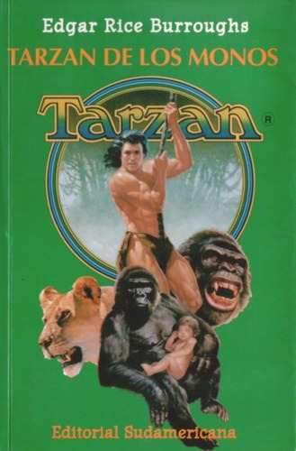 Tarzan De Los Monos, De Rice Burroughs, Edgar. Editorial Sudamericana, Tapa Tapa Blanda En Español