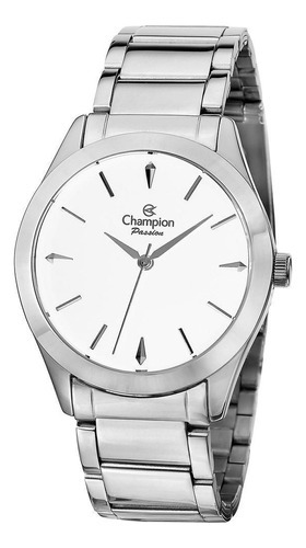Relógio Feminino Elegance Champion Prata Cn24691q