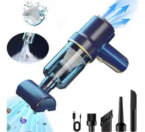 Comprar Aspiradora De Mano 6000pa Aspiradora Inalámbrico Portatil Potente Aspiradora Para Auto Seco Y Húmedo 120w Mini Carro Aspiradora Con Batería Recargable 4000mah Para Oficina Hogar Y Coche Zenith