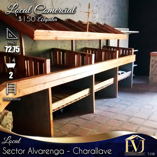 Local Comercial En Alquiler - Charallave.