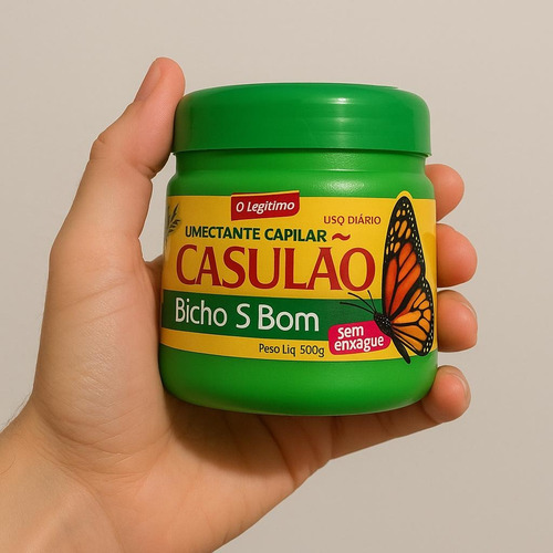 Casulão Creme Sem Enxague Umectante Capilar 500g