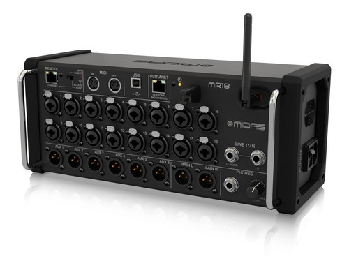 Mezcladora Digital Wifi/usb Midas Mr18 + Garantía