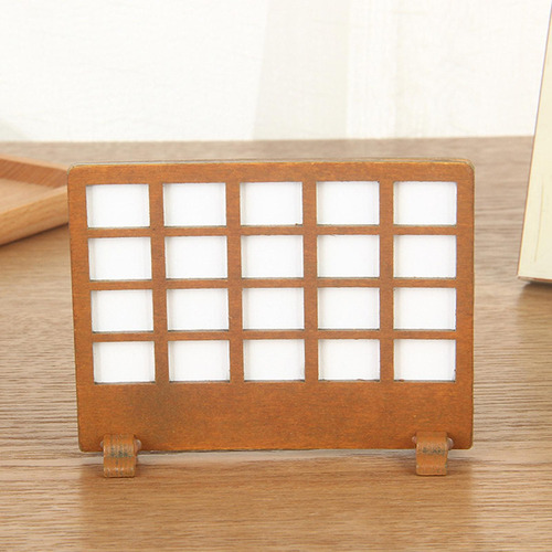 6 Pantalla De Casa De Muñecas De Estilo Retro, Muebles A