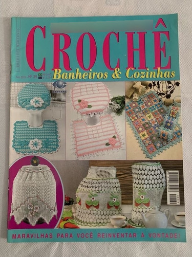 Revista Trabalhos Em Croche Banheiro & Cozinhas 39 Pano 3615