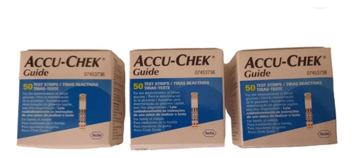 Pack De 150 Tiras Reactivas Accu-chek Guide 