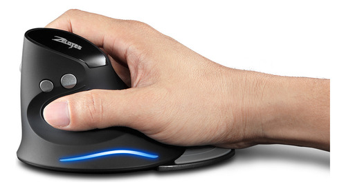 Mouse Vertical Zelotes F-17 Mouse Sem Fio Para Jogos De 2,4
