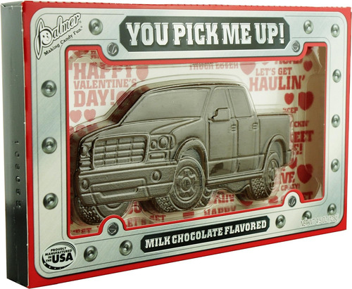 Chocolate Forma Camioneta Pick Up San Valentín Palmer 128g