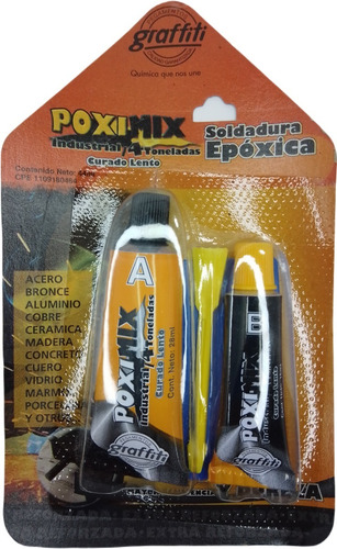 Poximix Industrial 4 Toneladas Grafitti 44 Cm3 Marca Simbi 