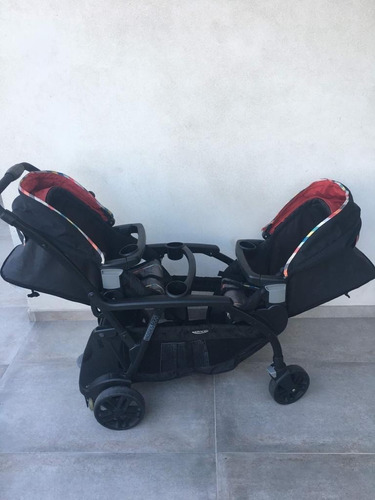 Coche Mellizos Doble Graco Varias Posiciones