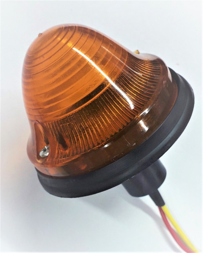 Imagen 5 de 6 de Farol Auto Mehari Color Rojo Ambar Cristal