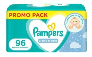 Pampers Toallitas Húmedas Aroma Bebé X 2 Pack De 48 Unid C/u