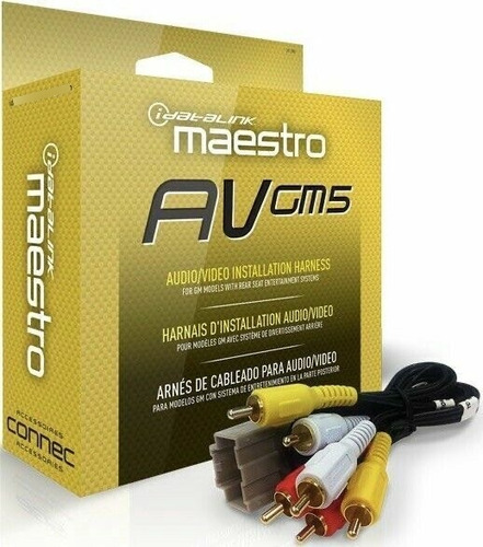 Arnés De Cableado Para Audio/video Idatalink Maestro Av Gm5