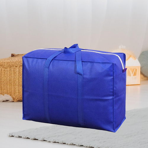 Bolsa Para Mudanzas De Casa, Bolsa De Lona 58x40x25 Cm Azul