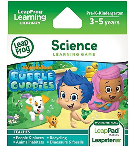 Juego De Aprendizaje Leapfrog Bubble Guppies Para Leappad Pl