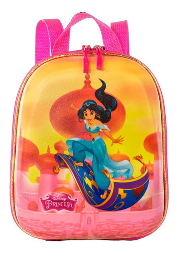 Lancheira Princesa Jasmine | Bolsa Térmica | 24x20x10 Cm