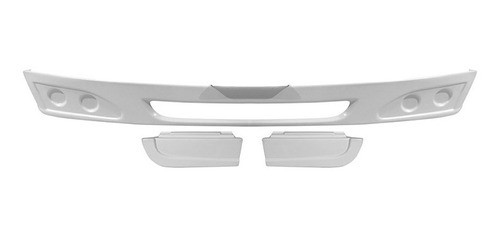 Spoiler P/ Mercedes Benz Accelo 2015 Importada Fibras Bl