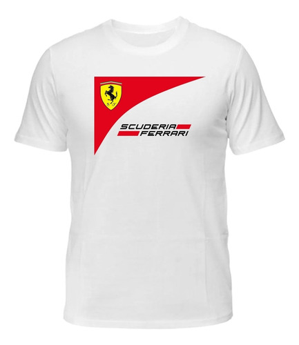 Remera Algodon Scuderia Ferrari