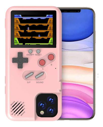 Estuche Rosa Mujer Consola Juegos iPhone 8, Estuche 3d A 7,