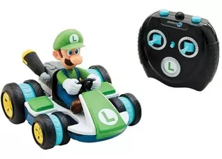 Super Mario Carro Controle Remoto Luigi Racer - 3019 Candide