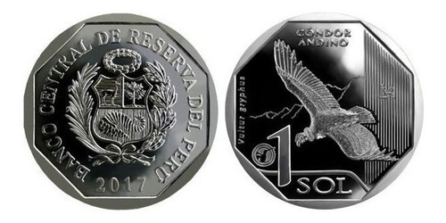 El Cóndor Andino Moneda Peruana De Colección