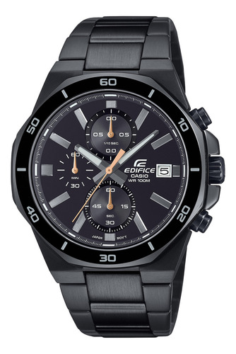 Reloj Hombre Casio Edifice Efv-640dc 1a Acero Sumerg Ø44,3mm Bisel - Fondo
