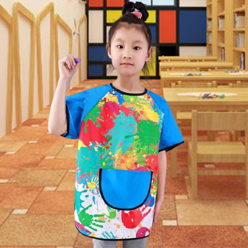 Li Delantales De Arte For Niños Blusa De Arte For Niños S