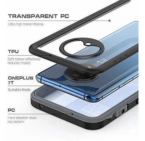 7t Waterproof Case Ip68 Certified Shockproof Bumper With Wt