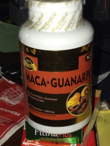 Maca+ Guanarpo.  500 Mgrs. *  100 Capsulas