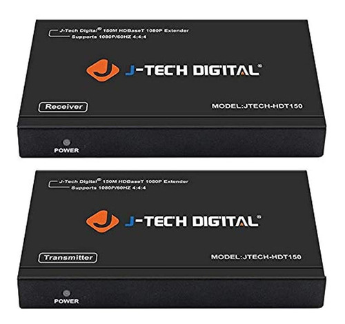 Jtech Digital Hdmi Extensor Sobre Tcpip Ethernetover Solo Ca