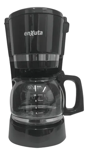 Cafetera portátil Enxuta SDAENXC215 semi automática negra de filtro