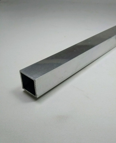 Tubo Quadrado Aluminio 3/4 X 1/16 (1,9cm X 1,58mm) C/1mt